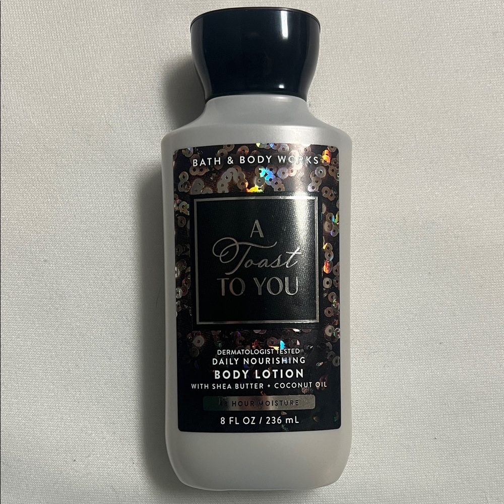 Bath & Body Works A Toast to You Body Lotion - Black and Gold